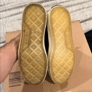 AMIRI | Shoes | Amiri Black Star Embellished Slipon Shoes  display picture 1